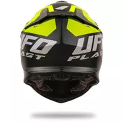 Moto Cross Мотошлем Ufo INTREPID Black Yellow