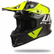 Moto Cross Мотошлем Ufo INTREPID Black Yellow