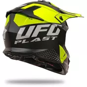 Moto Cross Мотошлем Ufo INTREPID Black Yellow