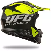 Moto Cross Мотошлем Ufo INTREPID Black Yellow