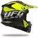 Moto Cross Мотошлем Ufo INTREPID Black Yellow