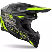 Airoh WRAAAP DARKNESS Matt Cross Enduro Motorcycle Мотошлем