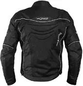Motorcycle мотокуртка In A-Pro Summer Perforated OZONE Black Fabric