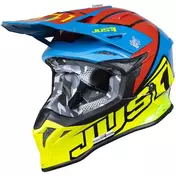 Moto Cross Enduro Мотошлем Just1 J39 Thruster Fluo Yellow Red Blue