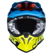 Moto Cross Enduro Мотошлем Just1 J39 Thruster Fluo Yellow Red Blue
