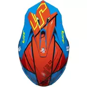 Moto Cross Enduro Мотошлем Just1 J39 Thruster Fluo Yellow Red Blue