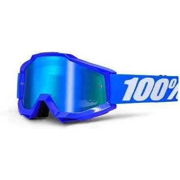 Мотоочки 100% Accuri Reflex Син/прозрачные