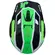 Motocross Enduro Мотошлем Just1 J40 Shooter Flash Green White