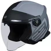 Motorcycle Мотошлем Jet Origin PALIO 2.0 Scout Black Gray Matt