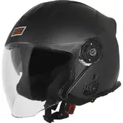 Motorcycle Мотошлем Jet Origin PALIO 2.0 + Bt Solid Titanium Matt