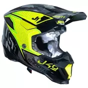 Just1 J40 Shooter Camo Yellow Black Cross Enduro Motorcycle Мотошлем