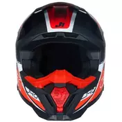 Motocross Enduro Мотошлем Just1 J40 Shooter Flash Red Black White