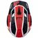 Motocross Enduro Мотошлем Just1 J40 Shooter Flash Red Black White