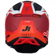 Motocross Enduro Мотошлем Just1 J40 Shooter Flash Red Black White