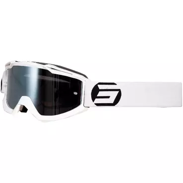 Cross Enduro Motorcycle очки Mask Shot IRIS Symbol White