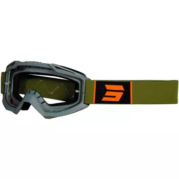 Moto Cross Enduro Shot Mask ASSAULT Fashion Gray Green