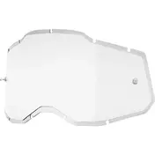 Replacement Lens For очки 100% Accuri 2/Racecraft 2/Strata 2 Transparent