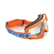 маска Moto Cross Enduro FM Dusty 2 Orange Fluo