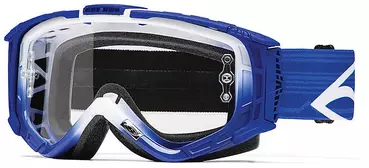 Moto Cross Enduro маска Smith Intake Sweat-X White / Blue
