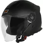 Motorcycle Мотошлем Jet Origin PALIO 2.0 Solid Matt Black