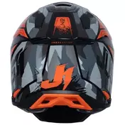 Motocross Enduro Мотошлем Just1 J40 Shooter Camo Orange Black
