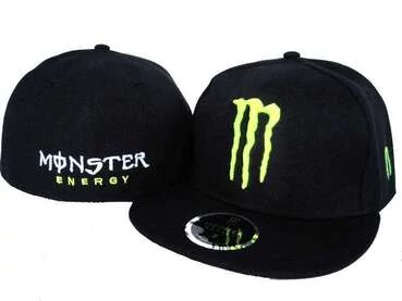 Кепка Monster Energy Прямой Козырек Лого Спереди