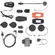 Cellular Line Motorcycle Intercom U-COM 3 Single Kit