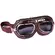 Custom Stormer Motorcycle маска Chrome Brown Leather