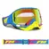 маска Moto Cross Enduro Racing FM SNAKE Enduro Celeste