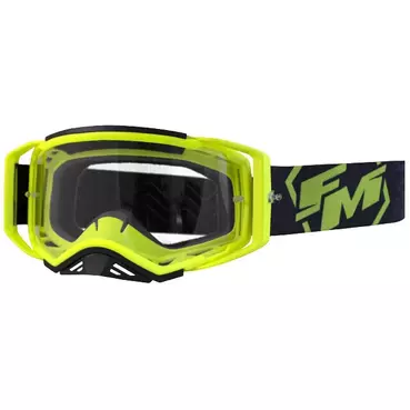 Moto Cross Enduro Fm Racing SPACE 2 Mask Yellow