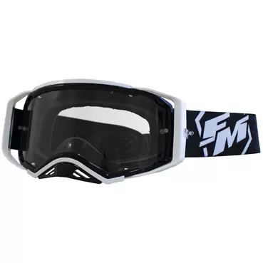 Moto Cross Enduro Fm Racing SPACE 2 Mask White