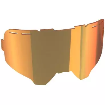 Iridescent Replacement Lens for Orange Bike Mask