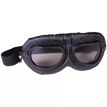 Custom Stormer Motorcycle маска Black Black Leather