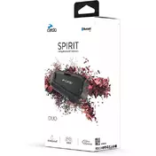 Cardo SPIRIT DUO Bluetooth Motorcycle Intercom Pair - Double