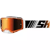 Moto Cross Enduro Mask Shot CORE STRIPE Orange