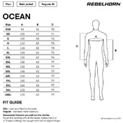 Rebelhorn OCEAN Black Motorcycle Rain мотокуртка