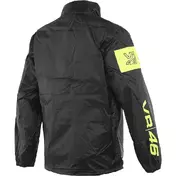 Dainese VR46 RAIN мотокуртка Rain мотокуртка Black Yellow Fluo
