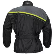 Gms DOUGLAS Rainproof Motorcycle мотокуртка Black Yellow Fluo
