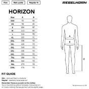 Rebelhorn HORIZON Motorcycle Rain мотоштаны Black