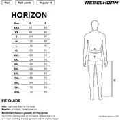 Rebelhorn OCEAN Motorcycle Rain мотоштаны Black
