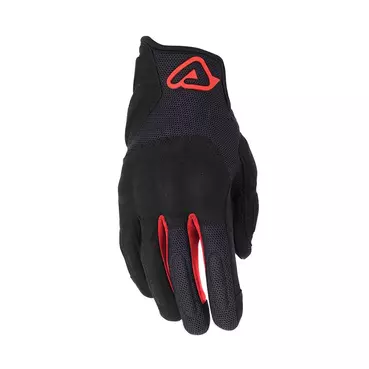 Acerbis Ce Pyramid мотоперчатки Black Red Красный