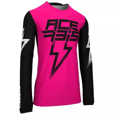 ACERBIS X-FLEX BLIZZARD Motocross Enduro Jersey Black Pink