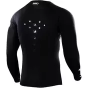Moto Cross Enduro Jersey Seven Mx ZERO STAPLE COMPRESSION Laser Cut Black