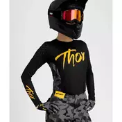Thor SPORTMODE SHADOW Women's Cross Enduro Motorcycle Jersey Black