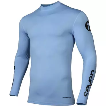 Moto Cross Enduro Seven Mx ZERO COMPRESSION Blue Jersey