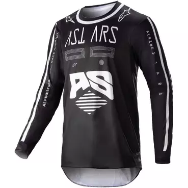Alpinestars RACER FOUND Cross Enduro Motorcycle Jersey Black