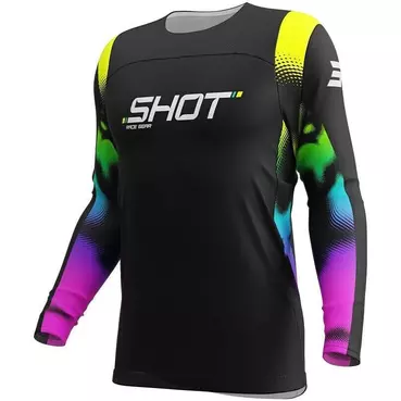 Moto Cross Enduro Jersey Shot CONTACT NITRO Black