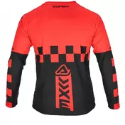 Cross Enduro Motorcycle Jersey Acerbis Mx One J-Kid Red Black
