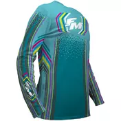 Moto Cross Jersey Fm Racing OCTANE Turquoise