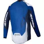 Alpinestars PRO-DURA Navy Bright Blue White Cross Enduro Jersey